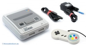 SNES - Konsole + Controller + AV Kabel + Netzteil (sehr guter Zustand) (gebraucht)