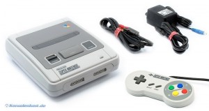 SNES - Konsole + Original Controller + Zubeh�r (gebraucht) 2. Wahl / Starke Gebrauchsspuren