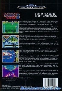 Mega Drive - Sonic the Hedgehog 2 (mit OVP) (gebraucht)