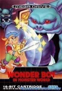 Mega Drive - Wonder Boy in Monster World (mit OVP) (gebraucht)