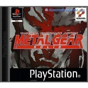 Playstation 1 - Metal Gear Solid (mit OVP) (gebraucht)