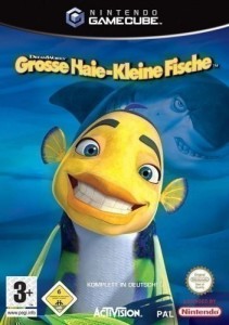GameCube/Wii - Gro�e Haie - Kleine Fische / Shark Tale (mit OVP) (gebraucht)