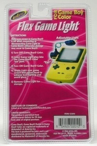 GameBoy Color - Game Light / Licht auch f�r Pocket -gelb- (NEU & OVP)