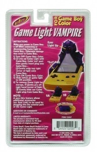 GameBoy Color - Game Light / Licht - Vampir (NEU & OVP)