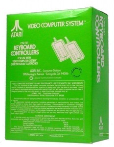 Atari 2600 - Original Keyboard Controller (NEU & OVP)