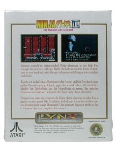 Lynx - Ninja Gaiden 3 (Neu & Verschwei�t)