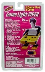 GameBoy Color - Game Light / Licht Viper (NEU & OVP)