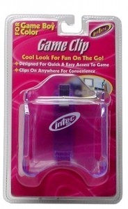 GameBoy Color - Game Clip - G�rtel Clip -transparent/lila- (NEU & OVP)