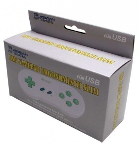 PC - USB Gamepad Controller Pad SNES Style (NEU & OVP)