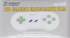 PC - USB Gamepad Controller Pad SNES Style (NEU & OVP)