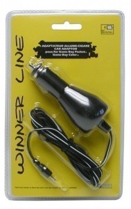 GameBoy Color - Car Adapter Winner Line -schwarz- [BigBen] (NEU & OVP)