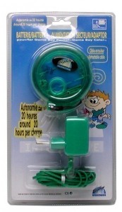 GameBoy Color - Batterie + Netzadapter -gr�n- [BigBen] (NEU & OVP)