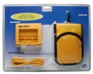 GameBoy Color - 3 teiliges Zubeh�r Set (gelb) (NEU & OVP)