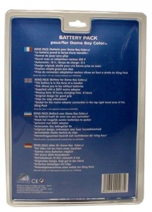 GameBoy Color - Battery Pack + Ladeger�t + Griffe -gelb- [BigBen] (NEU & OVP)