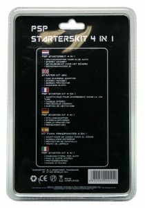 PSP - Starter Kit 4 in 1 #schwarz [Gbooster] (NEU & OVP)