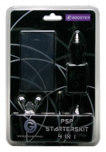 PSP - Starter Kit 4 in 1 #schwarz [Gbooster] (NEU & OVP)