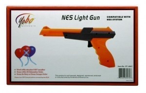 NES - Lightgun -grau/orange- [Yobo] (NEU & OVP)
