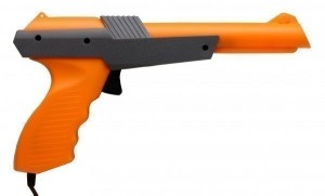 NES - Lightgun -grau/orange- [Yobo] (NEU & OVP)