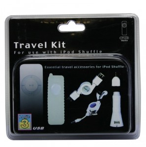 Apple - Travel Kit for iPod Shuffle (NEU & OVP)