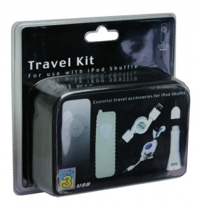 Apple - Travel Kit for iPod Shuffle (NEU & OVP)