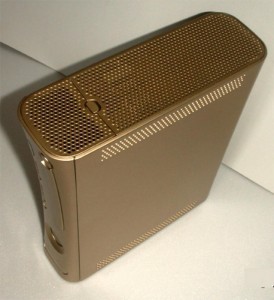 Xbox 360 - XCM 360 Full Case #champagner/gold (Neuware, Bulk)