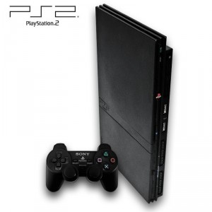 Playstation 2 - Konsole Slim #schwarz (inkl. Dual Shock Controller & Zubeh�r) (gebraucht)