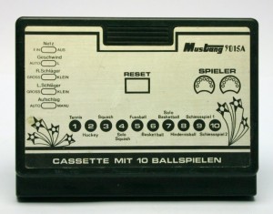 Mustang - Mustang - Cassette mit 10 Ballspielen [Mustang 9015A] (gebraucht)