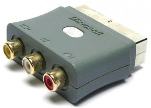 Xbox 360 - Cinch - Scart Adapter (gebraucht)