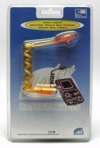 GameBoy Color - Mini Light / Licht -gelb- [BigBen] (NEU & OVP)
