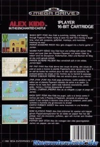 Mega Drive - Alex Kidd in The Enchanted Castle (mit OVP) (gebraucht)