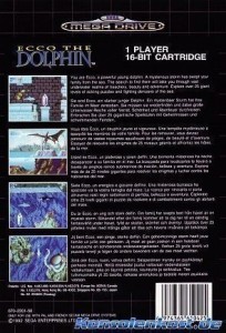 Mega Drive - Ecco the Dolphin (mit OVP) (gebraucht)