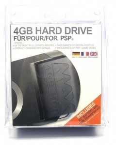 PSP - 4GB Hard Drive includes X2 Battery and USB Transfer Kit (NEU & OVP)