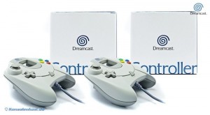 Dreamcast - 2 Controller + 2 Vibration + 3 VMU + 3 Spiele (NEU & OVP)