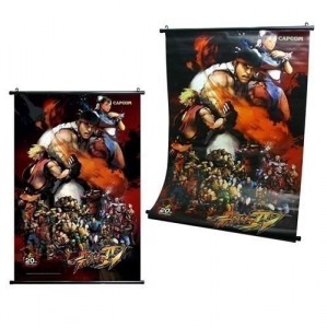 Merchandise - Street Fighter IV Wandbild / Wall Scroll (NEU & OVP)