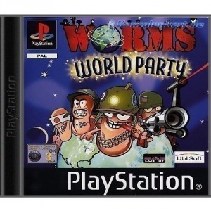 Playstation 1 - Worms World Party (mit OVP) (gebraucht)