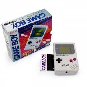 GameBoy - Konsole #Grau (in kleiner OVP) (sehr guter Zustand) (gebraucht)