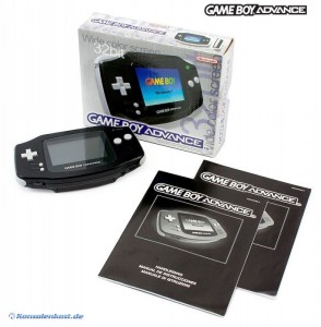 GameBoy Advance - Konsole #schwarz (mit OVP) (gebraucht)