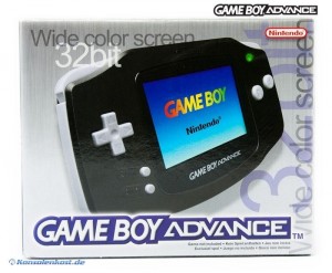 GameBoy Advance - Konsole #schwarz (mit OVP) (gebraucht)
