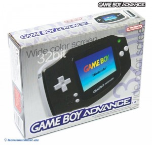 GameBoy Advance - Konsole #schwarz (mit OVP) (gebraucht)