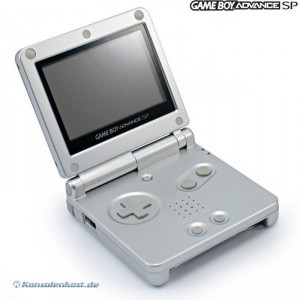 GameBoy Advance - Konsole GBA SP inkl. Netzteil #silber (gebraucht) GameBoy Advance - Konsole GBA SP inkl. Netzteil #silber (gebraucht)