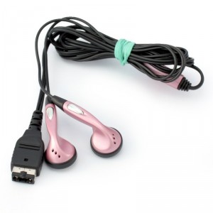 GameBoy Advance - Kopfhörer #Pink (gebraucht)