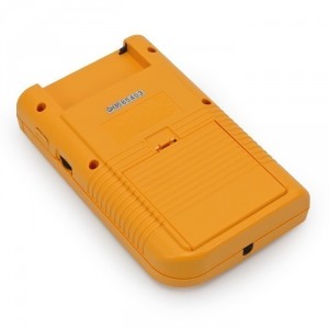 GameBoy - Konsole #Gelb / Banana Jim (mit OVP) (Verpackung ist leicht besch�digt) (gebraucht)