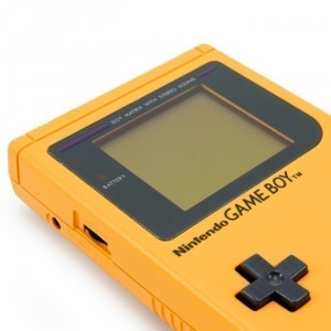 GameBoy - Konsole #Gelb / Banana Jim (mit OVP) (Verpackung ist leicht besch�digt) (gebraucht)