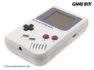 GameBoy - Konsole #Grau (mit OVP) (inkl. Tetris & Link-Kabel & Original Kopfh�rer) (gebraucht)