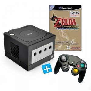 GameCube - The Legend of Zelda: Wind Waker Bundle (inkl. Konsole Black/Schwarz, 1 Controller & Zubeh�r)