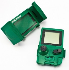 GameBoy Pocket - Konsole #Gr�n + Multi-Boy (sehr guter Zustand) (gebraucht)