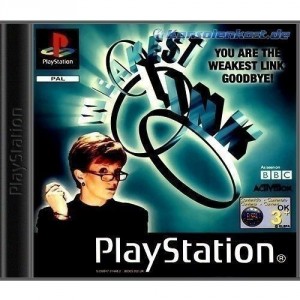 Playstation 1 - Weakest Link (mit OVP) (gebraucht)