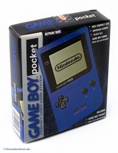 GameBoy Pocket - Konsole #Blau (mit OVP) (gebraucht)