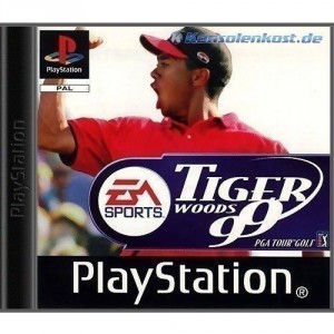 Playstation 1 - Tiger Woods 99 PGA Tour Golf (mit OVP) (gebraucht)