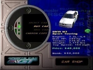 Playstation 1 - Sports Car GT (mit OVP) (gebraucht)